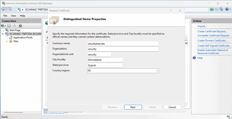 How to Install an SSL Certificate on IIS Windows Server 2016