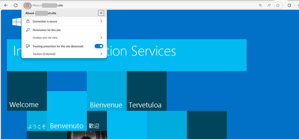 An illustration of a secure browser