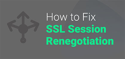 What Is the TLS Protocol Session Renegotiation Security Vulnerability & How Do You Fix It?