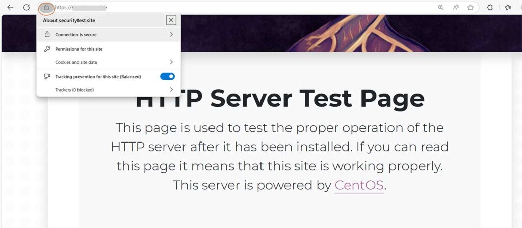 A screenshot showing what happens after AutoInstall SSL successfully installs an SSL certificate using automation